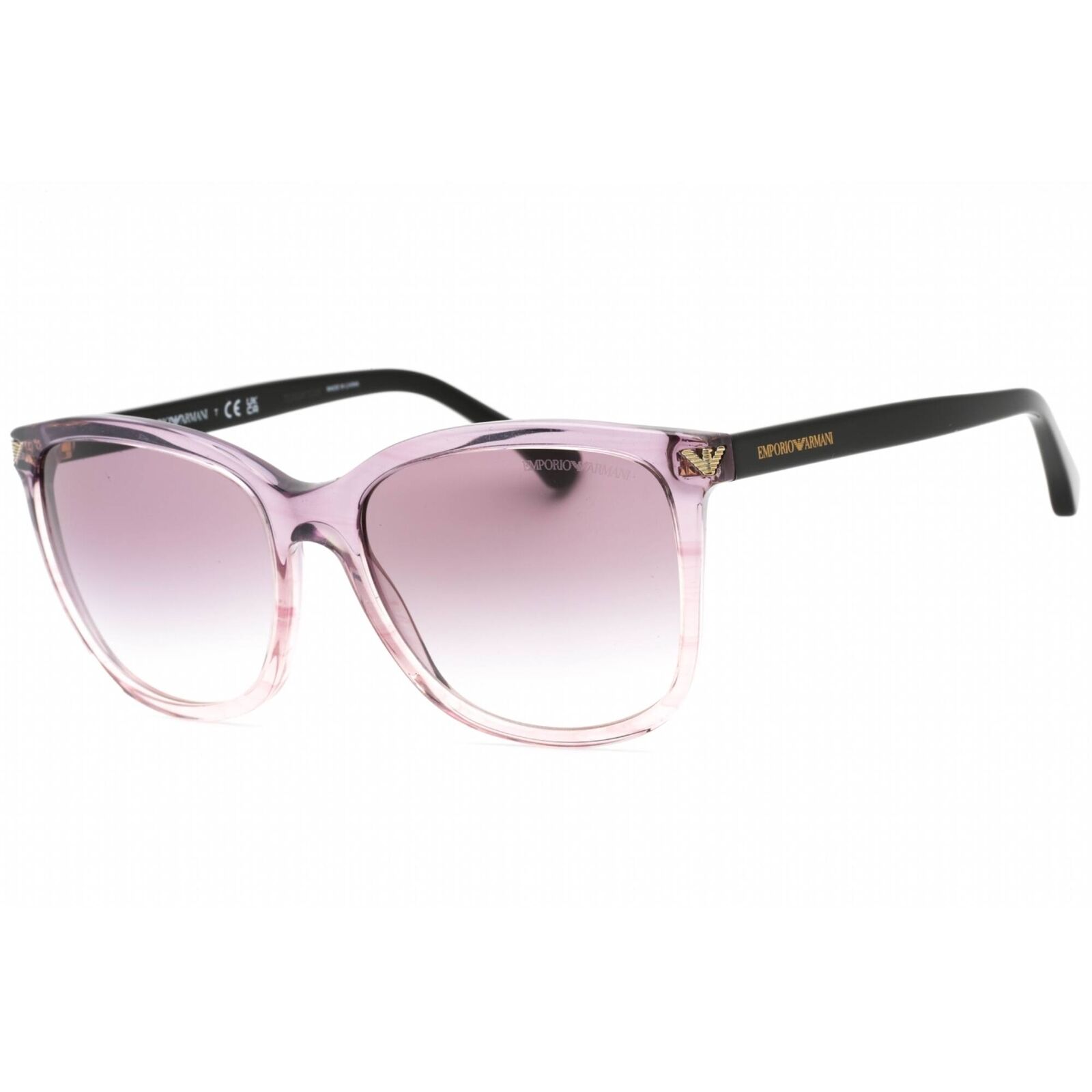 Emporio Armani Women's Sunglasses Transparent Gradient Frame 0EA4060 59668H Emporio Armani 0EA4060 59668H