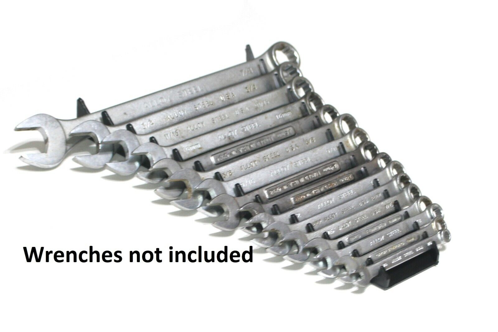 16 Wrench Holder Organizer Storage Rack Tray Toolbox Sorter Wall JSP Brand JSPManufacturing PB-Wrench - фотография #4