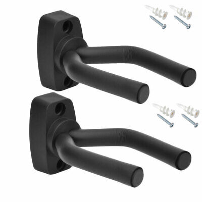 2-PACK Guitar Hanger Hook Holder Wall Mount Display Acoustic Electric. GRJ-Q2 Top Stage Grak1-Q2