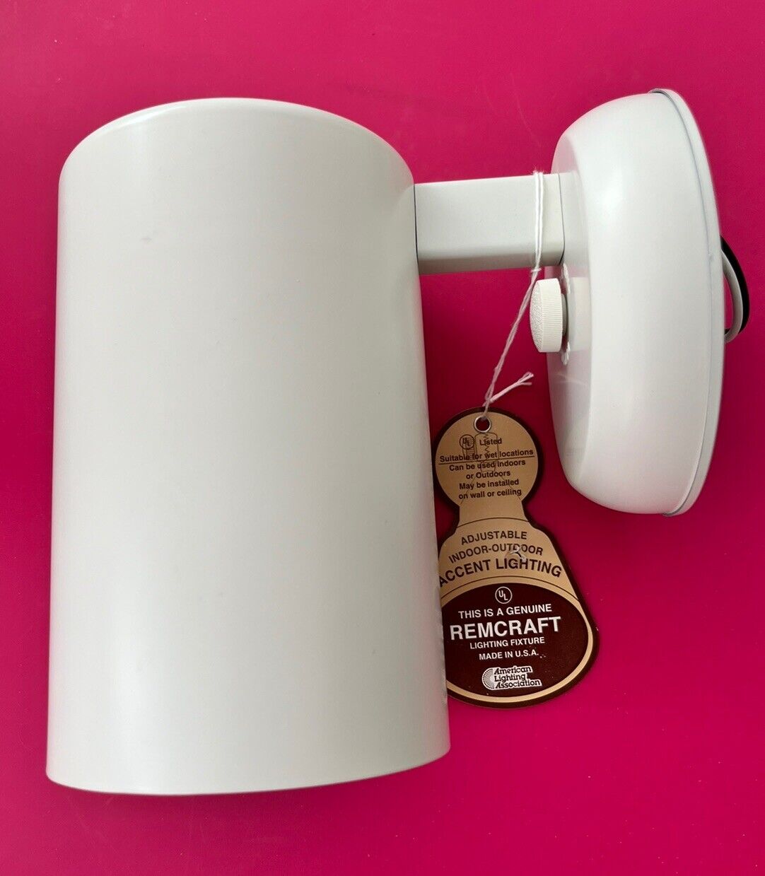 REMCRAFT Mid Century Retro Style Wall Sconce White Century Does Not Apply
