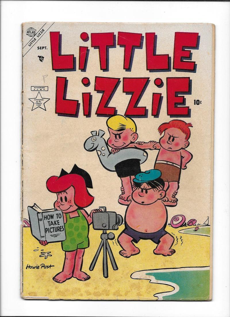 LITTLE LIZZIE #1 [1953 GD] SCARCE ATLAS!  BEACH COVER! Без бренда