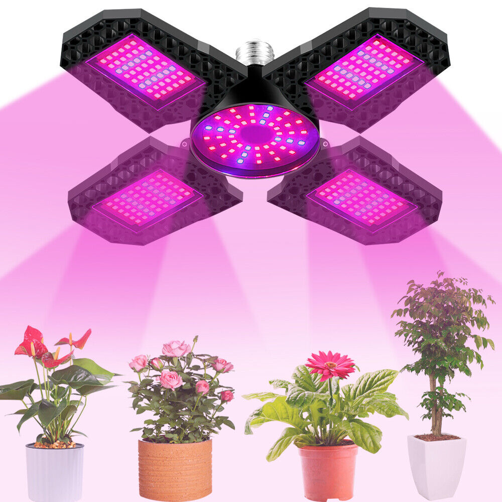 LED Grow Light Bulb Plants Growing Lamps Flower Indoor Hydroponics Full Spectrum Unbranded Does Not Apply - фотография #15