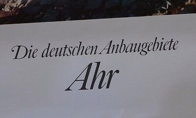 Vintage Wine Poster Die Deutschen Ambaugebiete Ahr #16 Advertising Poster Без бренда - фотография #2