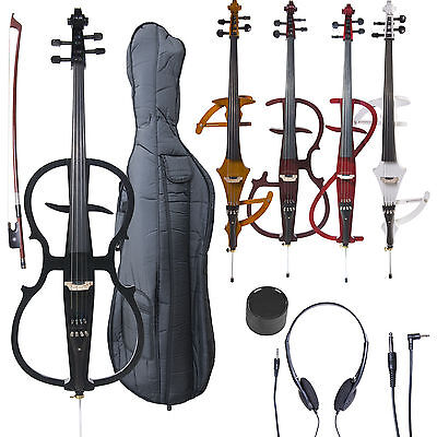 Cecilio Ebony Electric Silent Cello 4/4 Full Size Cecilio 4/4CECO