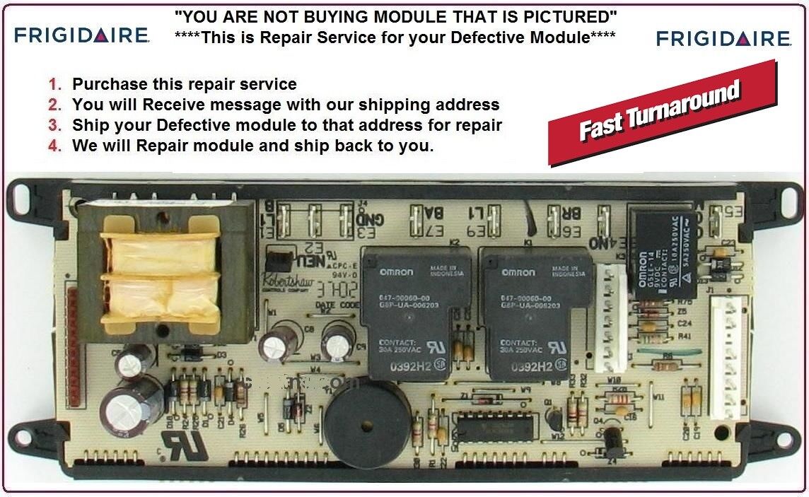 318010700 Mail-In Repair Service Frigidaire Oven Control Board  Без бренда