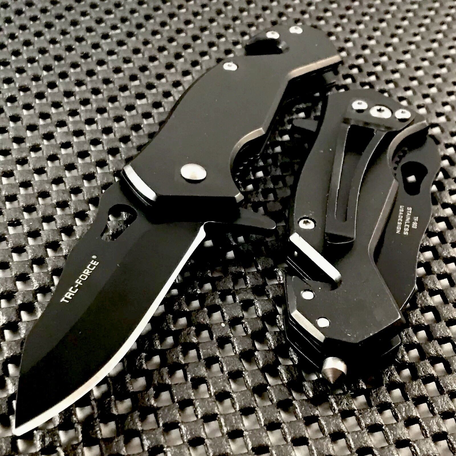 TAC FORCE 6.5" SPRING ASSISTED TACTICAL FOLDING POCKET KNIFE Blade Assist Open Tac-Force TF-903BK