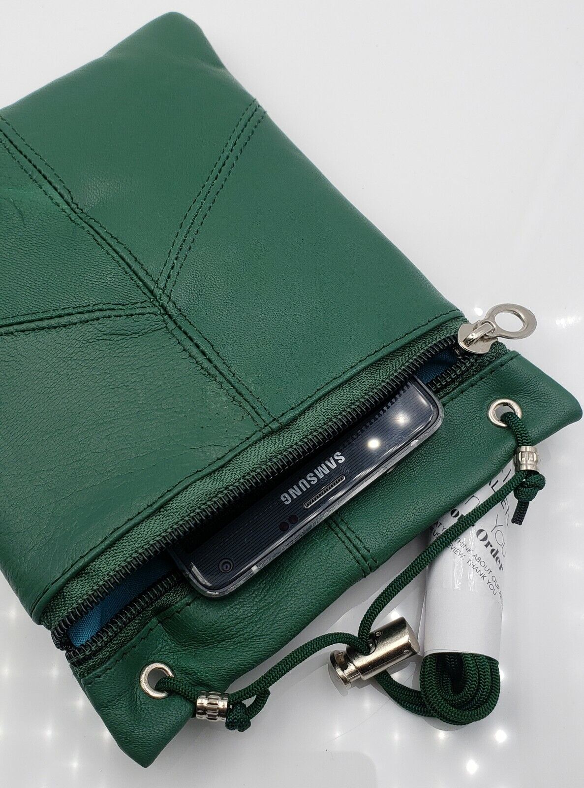 Brand New Genuine Leather PASSPORT ID Documents Holder Neck Travel Pouch Bag ag wallets 015 - фотография #5