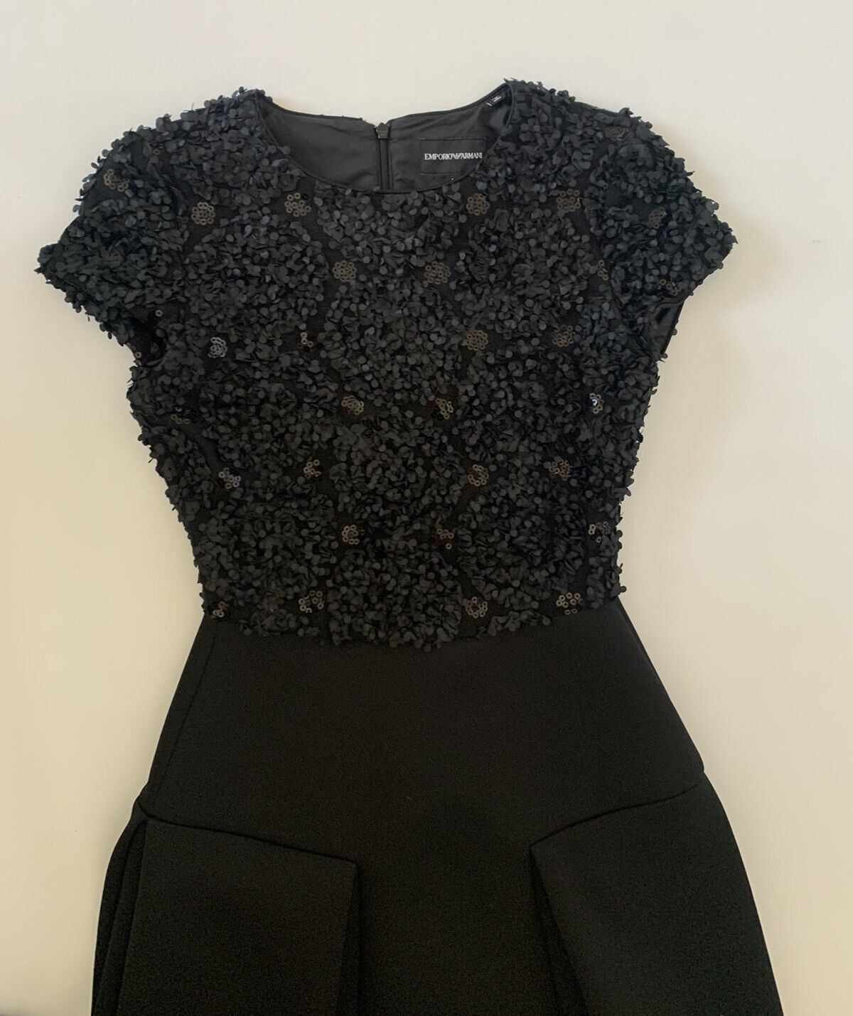 Emporio Armani NWT Womens Black Evening Gown Size 38 Emporio Armani - фотография #4