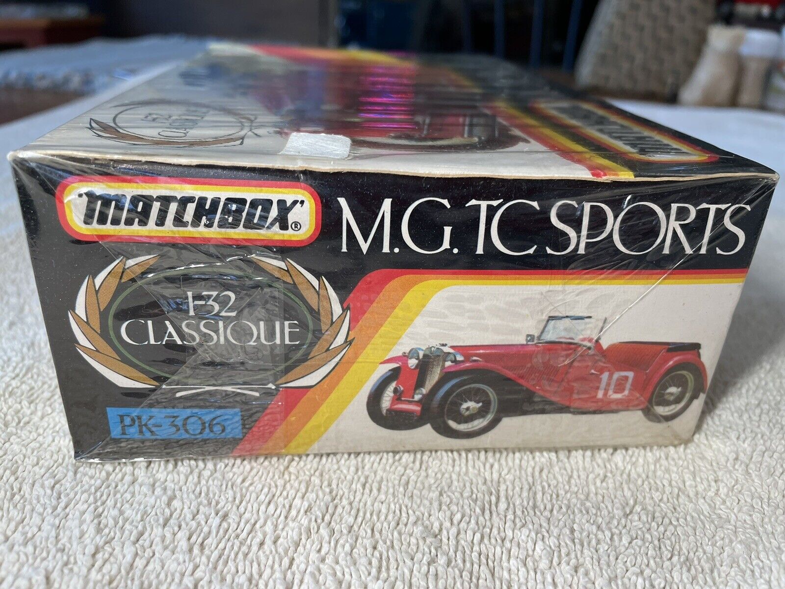 MG-TC Sports Car Model Lot, Monogram 2290 1:24 1983, Matchbox 1:32 PK-306 1982 Monogram - фотография #10