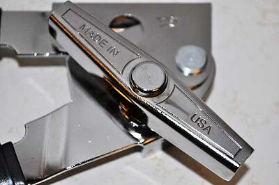 EZ DUZ IT Made in the USA Manual CAN OPENER w/ Black Grips AMERICAN Made EZ DUZ IT - фотография #3