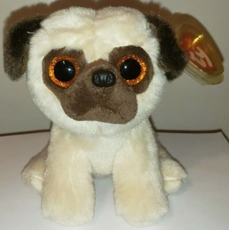 Ty Beanie Baby - RUFUS the Pug Dog (2016 Version)(6 Inch) MINT with MINT TAGS Ty - фотография #2
