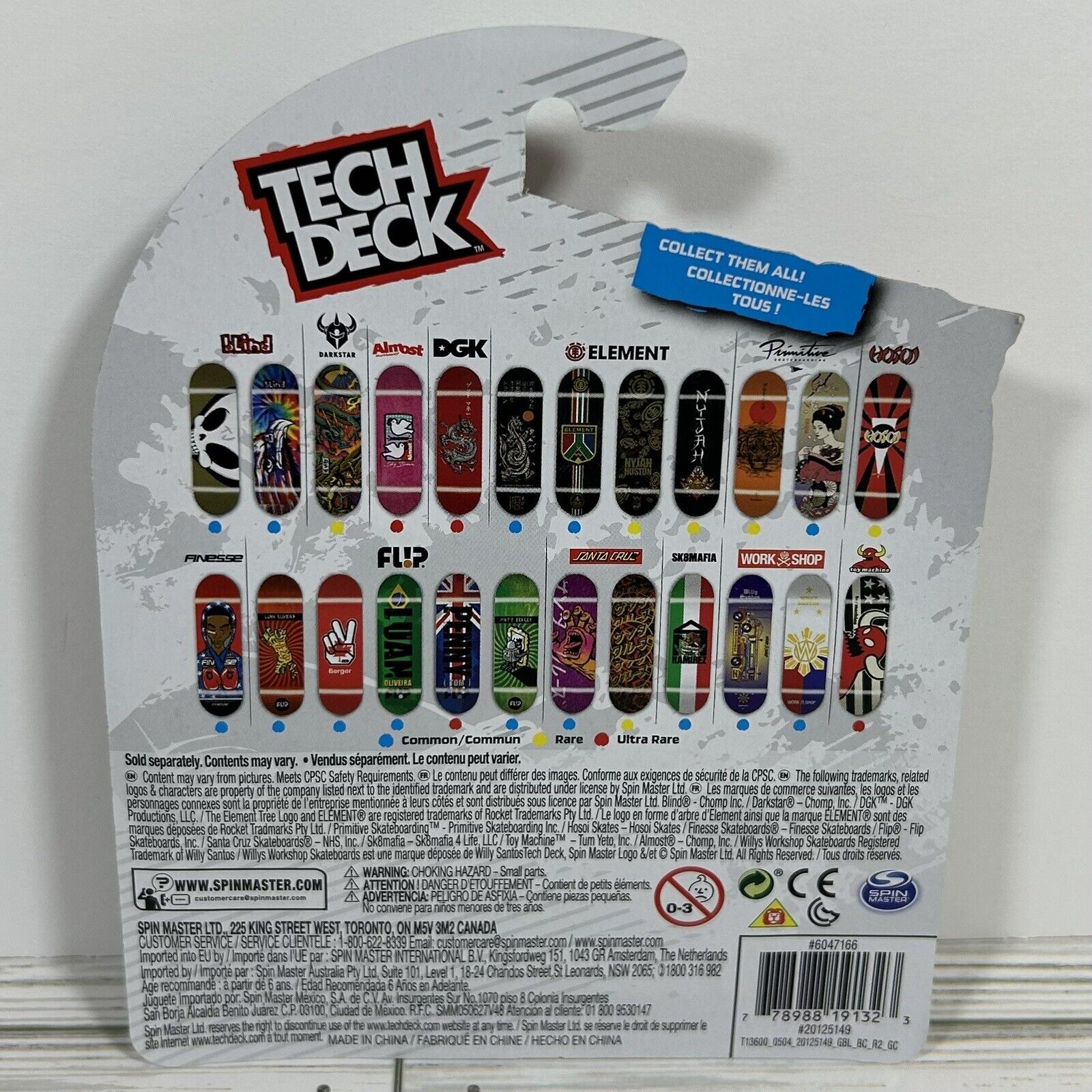Tech Deck DGK Skateboards World Edition Limited Series Ultra Rare Chase - New Spin Master - фотография #4