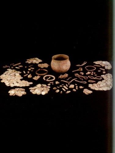 Vale of York Hoard Saxon Viking Treasure Gold Silver Jewelry Coins Thor Arab Jew Без бренда - фотография #5