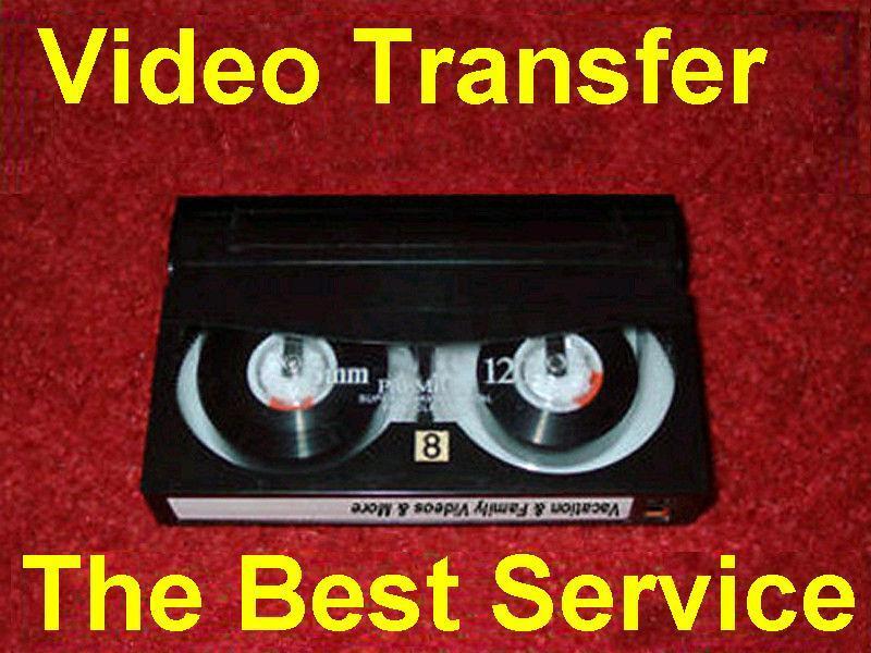 Transfer Convert Hi8 Hi-8 8mm Video8 Digital8 MiniDV (Small Tapes) VHS-C to DVD Без бренда