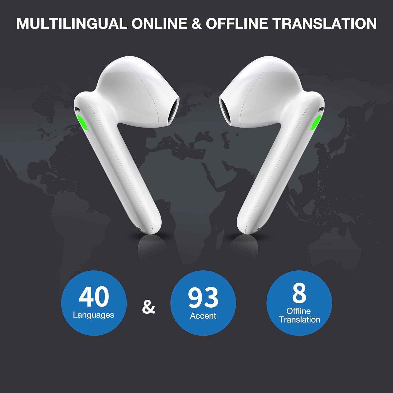 WT2 Edge/W3 Translator Device-Bidirection Simultaneous Translation,40 Languages Unbranded Does Not Apply - фотография #6