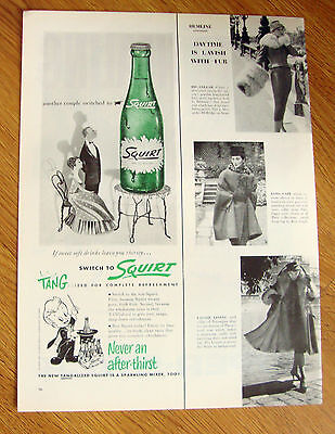 1956  Squirt Soda Ad   Another Couple Switch Squirt Soda