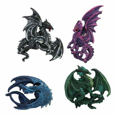 Dragon's Lair Ruth Thompson Set of 4 Collectible Dragons Refrigerator Magnets Без бренда - фотография #3