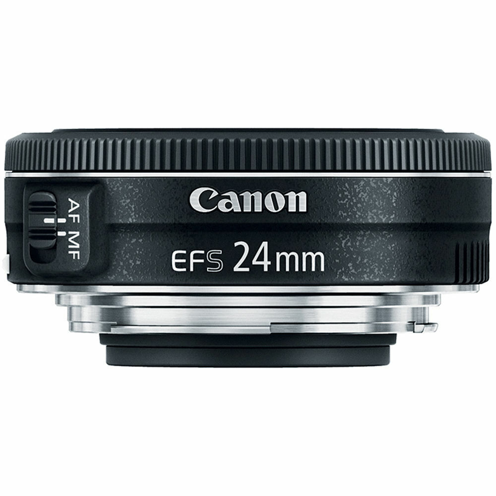 Canon EF-S 24mm f/2.8 STM Lens + Color Set + LED Light - 16GB Accessory Bundle Canon Does Not Apply - фотография #2