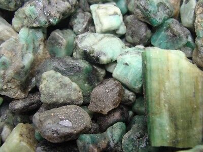 3000 Carat Lots of Unsearched Natural Emerald Rough + a FREE Faceted Gemstone Без бренда - фотография #7