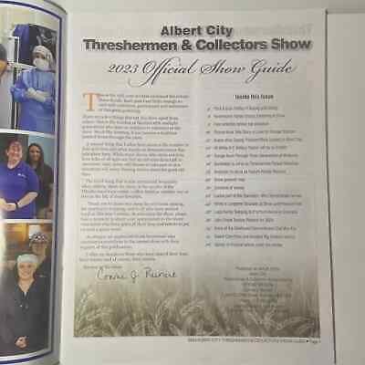 Thresher and Collectors Official Show Guide 2023 Albert City IA 40th Annual Unbranded - фотография #4