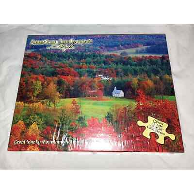 American Landscapes by Ken Jenkins 1000 Pc Jigsaw Puzzle "Great Smoky Mntns" NEW Channel Craft - фотография #2