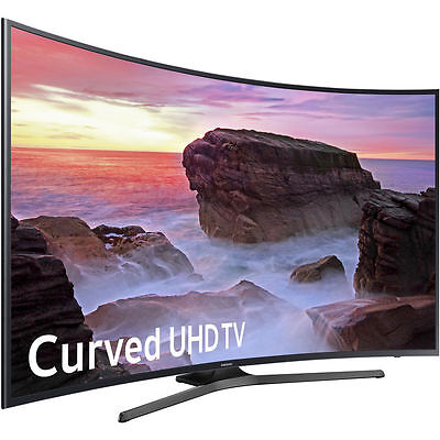 Samsung 55" Black Curved UHD 4K HDR LED Smart HDTV - UN55MU6500FXZA Samsung UN55MU6500FXZA - фотография #2