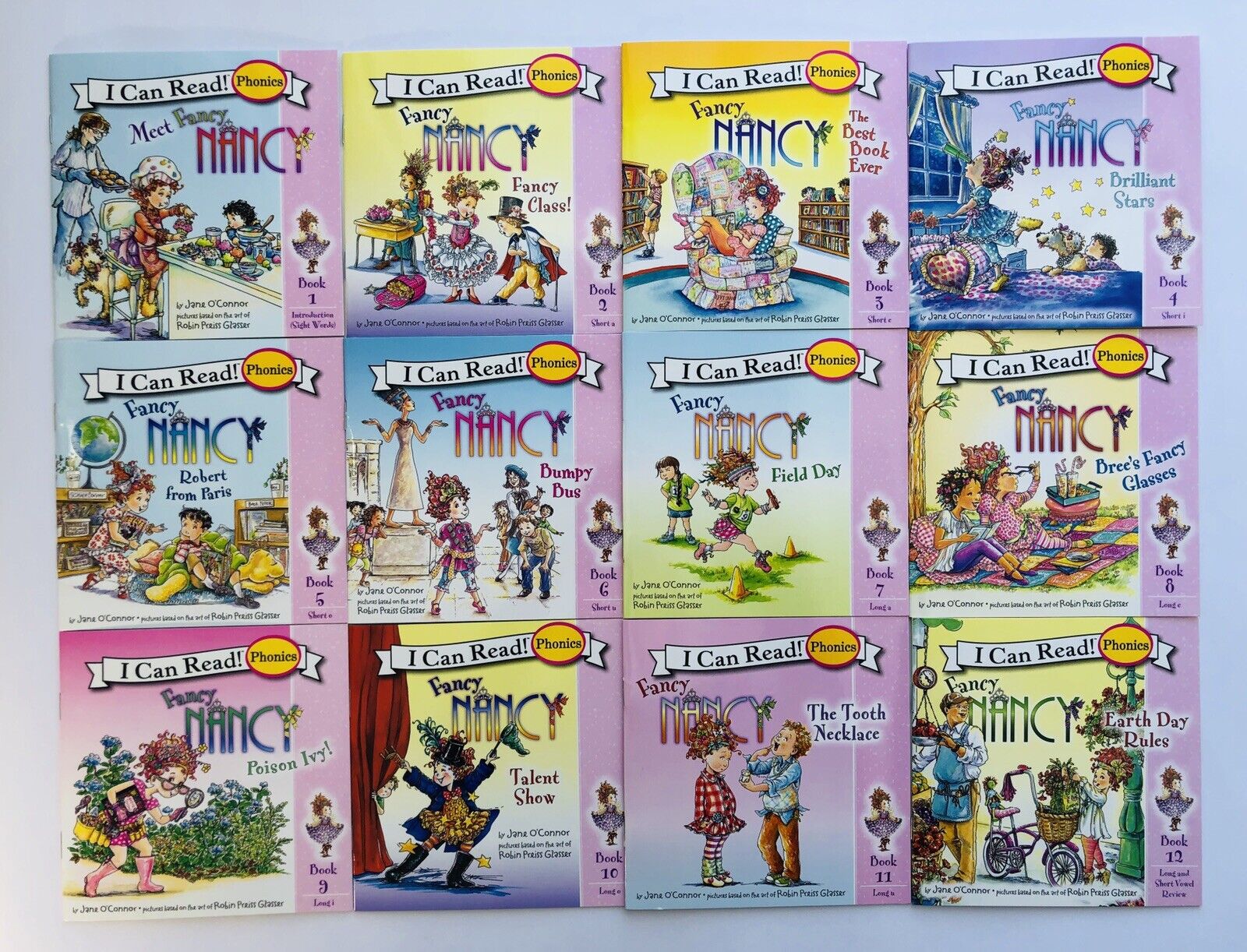 Fancy Nancy + Pinkalicious Kids Books Phonics Fun I Can Learn to Read Lot 24 Без бренда - фотография #4