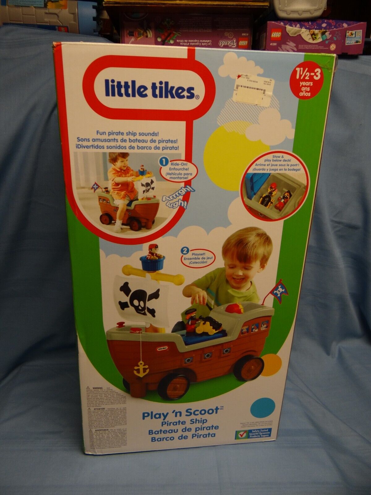 LITTLE TIKES PLAY AND SCOOT PIRATE SHIP Little Tikes does not apply