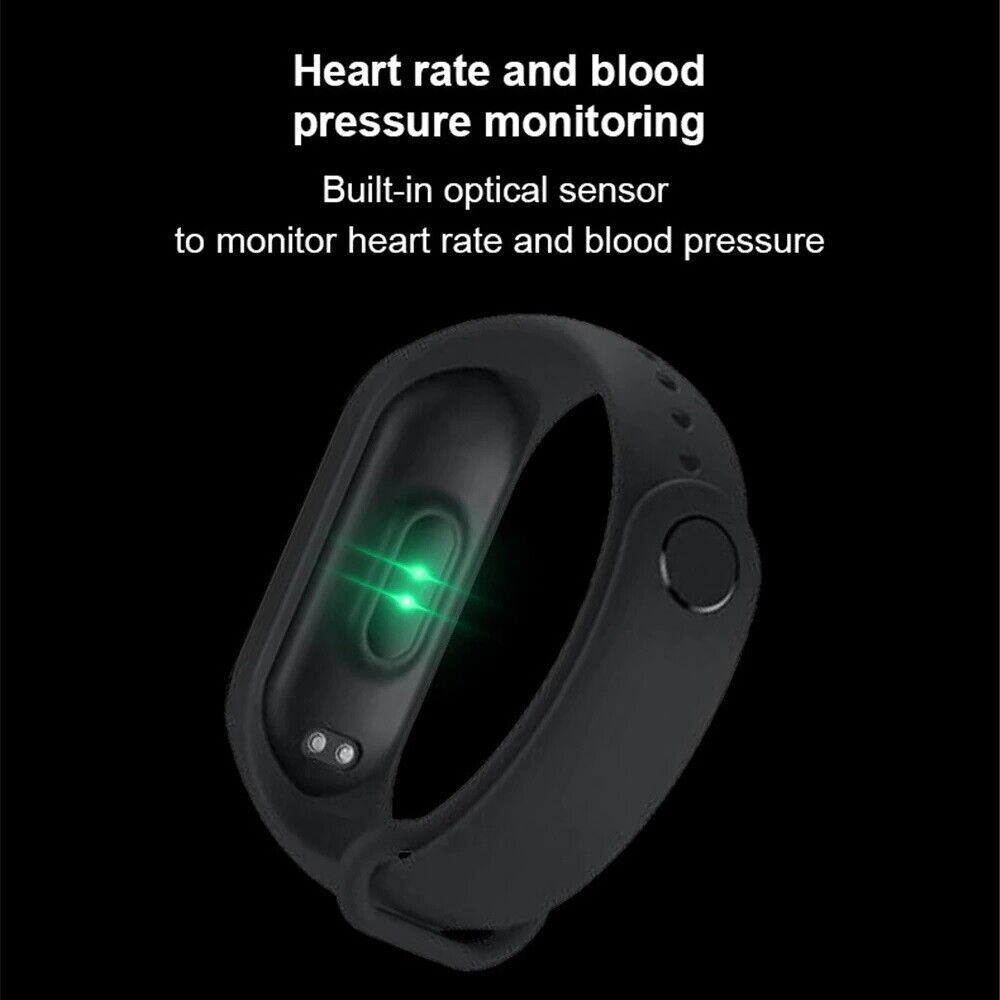 Smart Band Watch Bracelet Wristband Blood Pressure Heart Rate Tracker M4 M5 JJINGER Does not apply - фотография #12