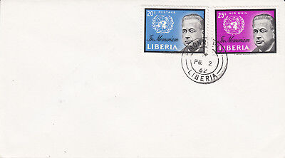Liberia  # 401 C137 Cover 1962 Dag Hammarskjold Issue UN Без бренда