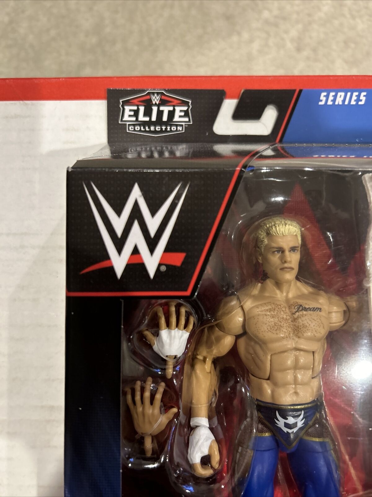 WWE Elite Cody Rhodes Series 101 6” Wrestling Action Figure 2023 New Mattel Mattel HKN85 - фотография #5