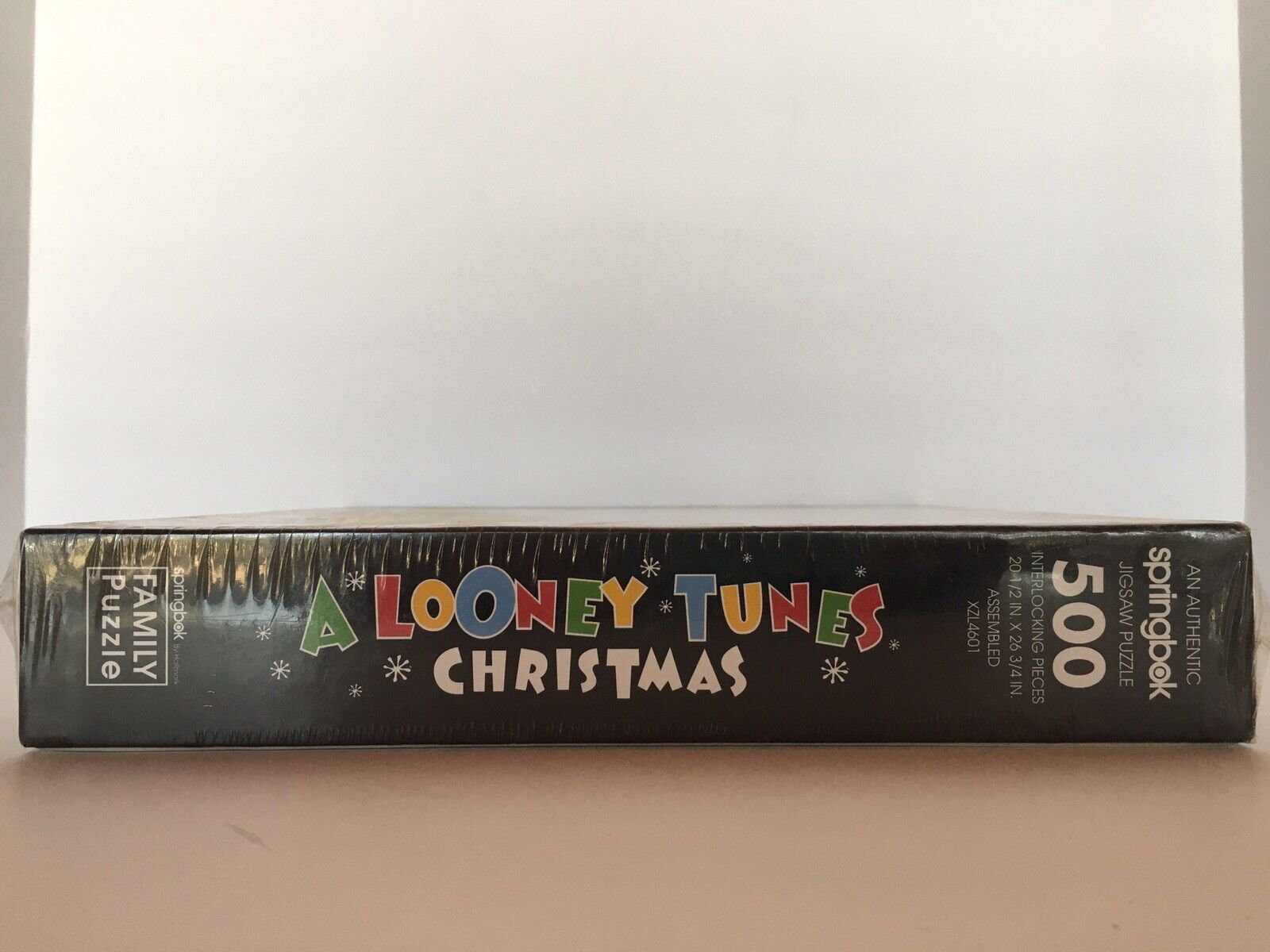 Springbok Puzzle A Looney Tunes Christmas 500 Piece XZL4601 1990s Springbok - фотография #3