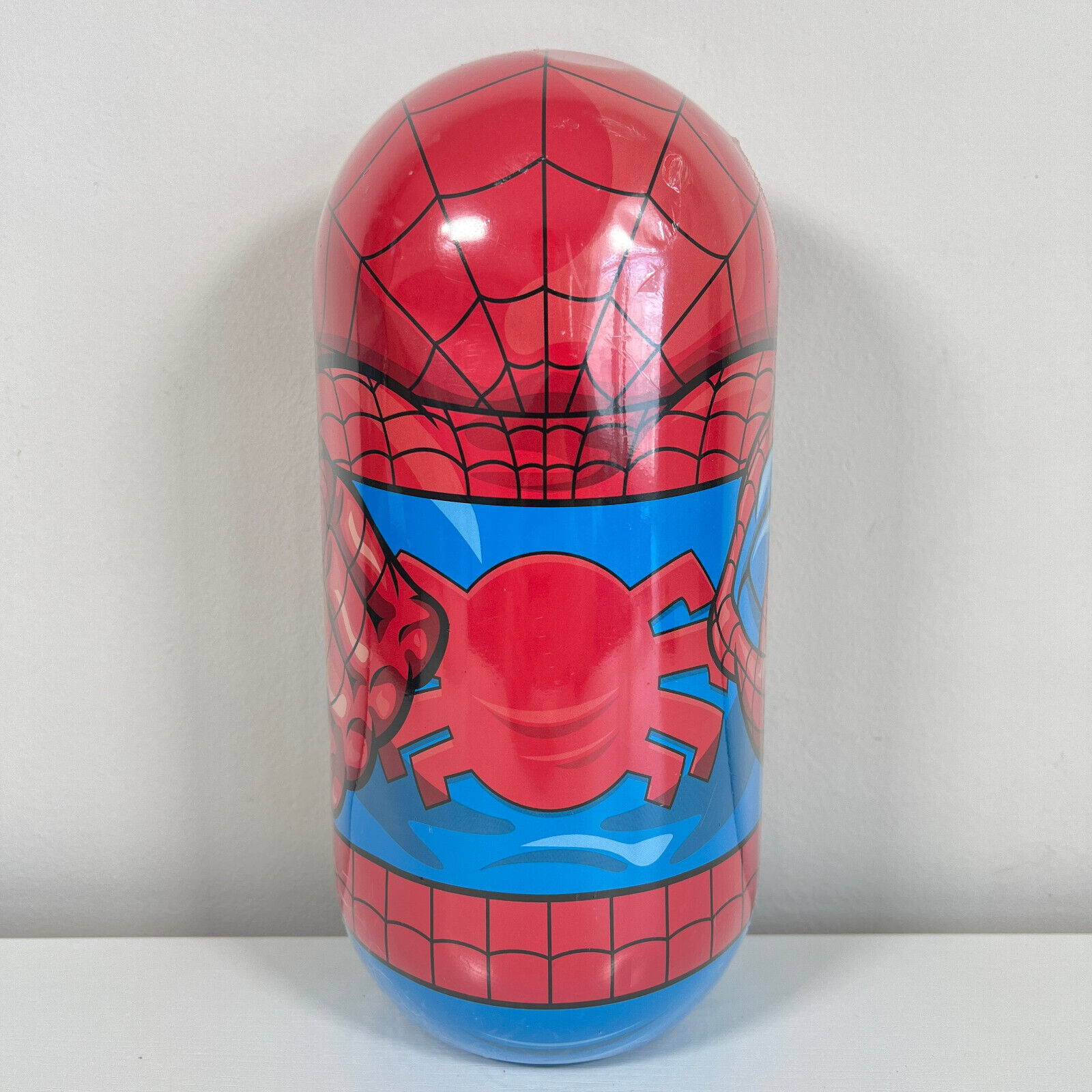 Spiderman Mighty Beanz 10" Tin Plastic Case - Holds 40+ Beanz - New & Sealed Mighty Beanz - фотография #3