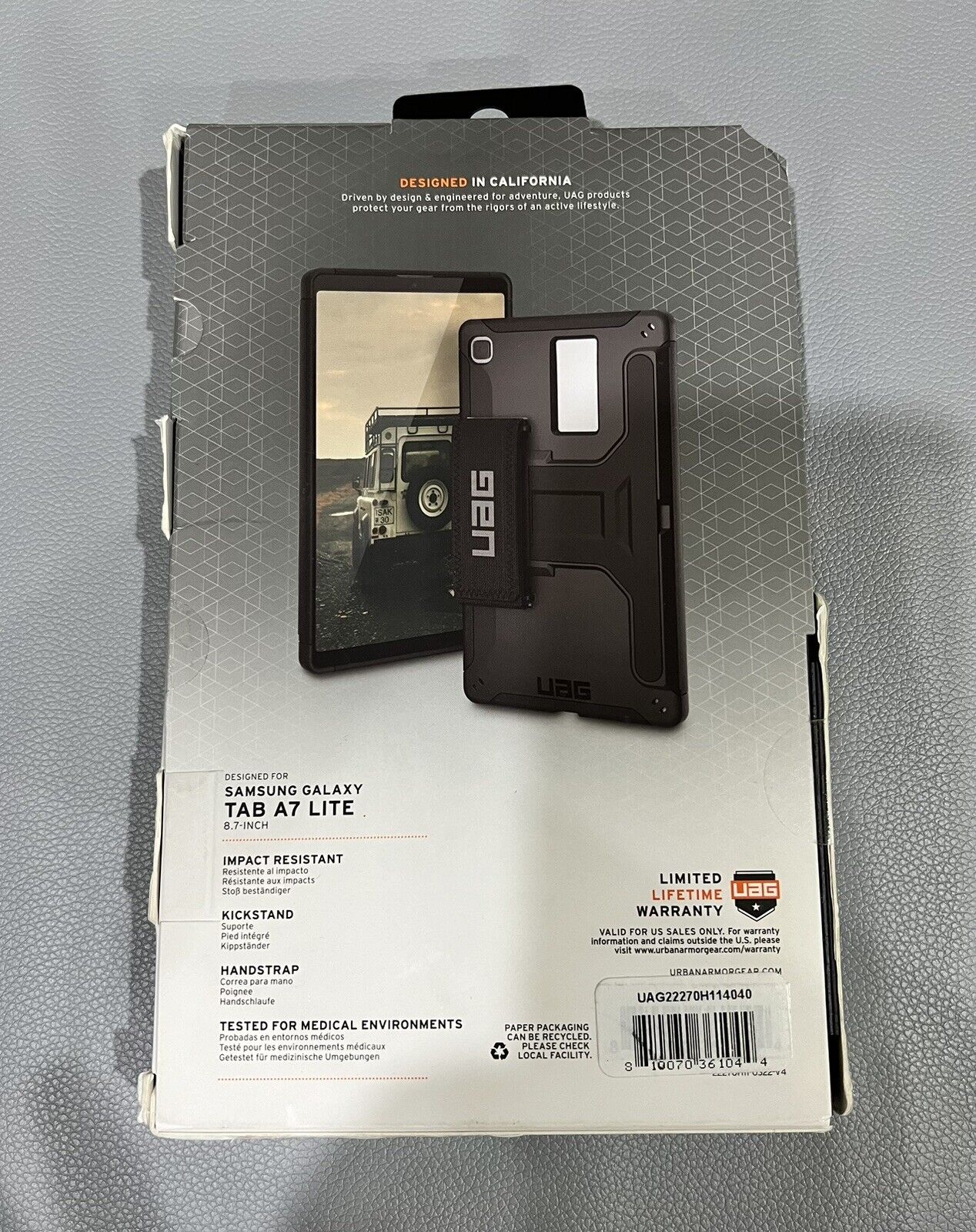 Urban Armor Gear Scout H&K Protective Case for Samsung Galaxy A7 Lite 8.7 Inch URBAN ARMOR GEAR - фотография #3
