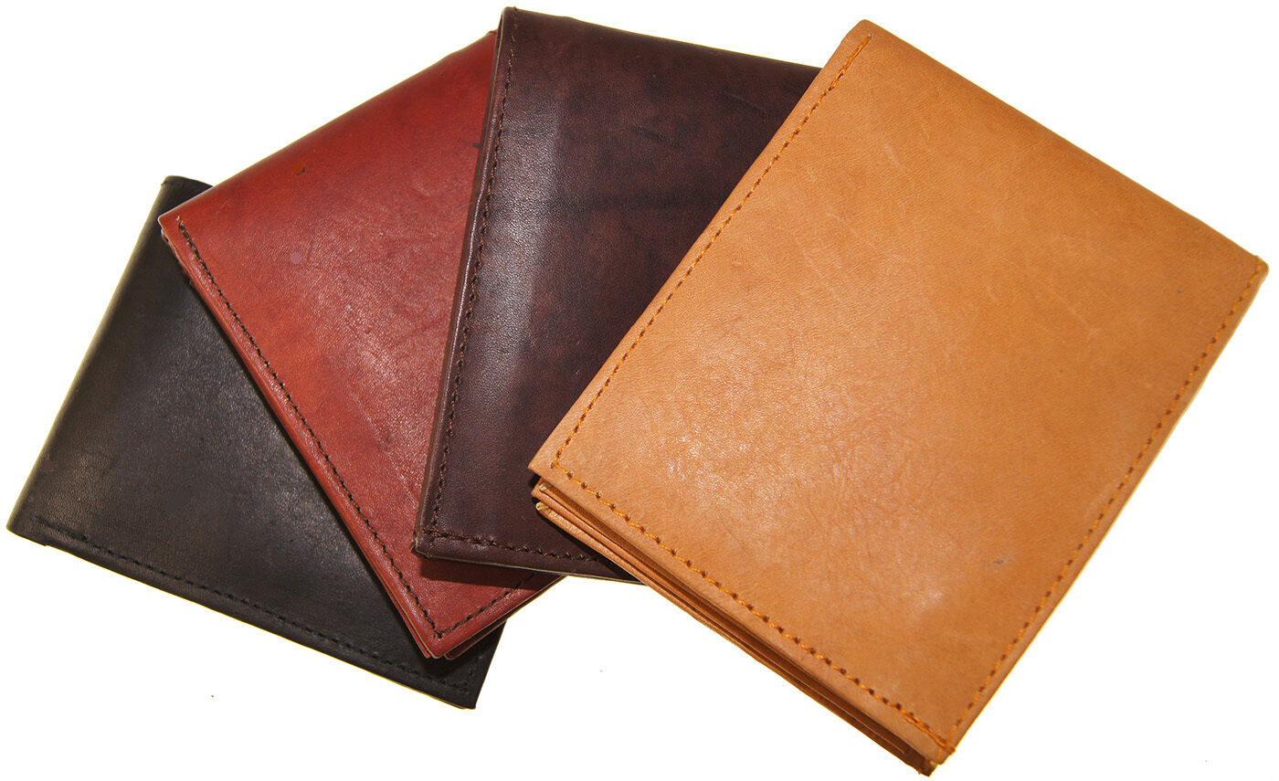 AG Wallet Mens Cowhide Leather Credit Card Holder Bifold Wallet Slim Purse Gift ag wallets - фотография #2