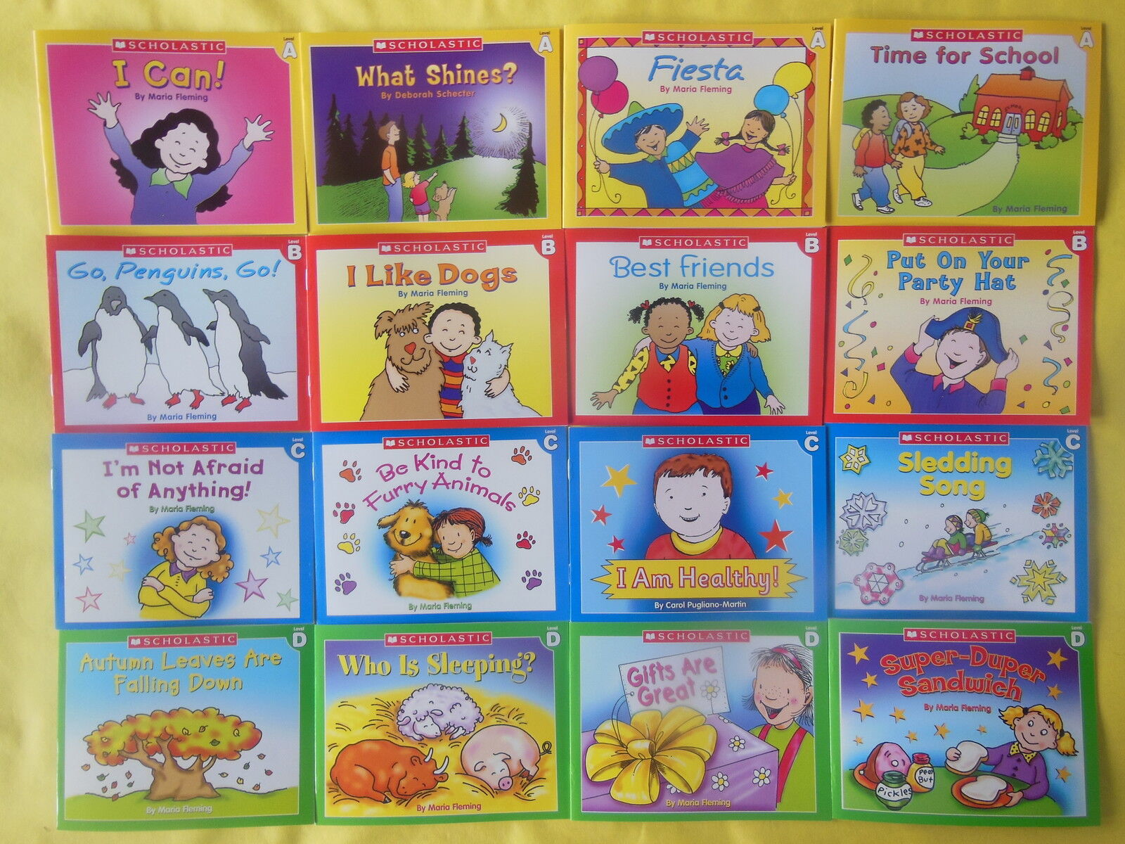 Lot 16 Childrens Kids Books Early Readers Beginning Scholastic Learn to Read Без бренда