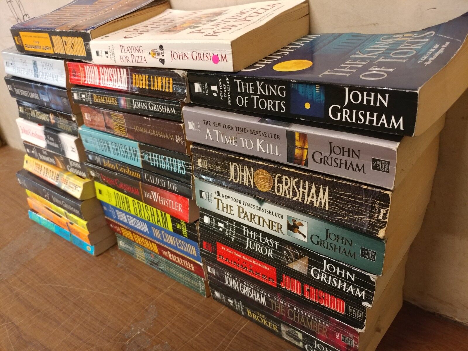 Lot of 10 John Grisham Legal Thriller Mystery ALL Paperback PB Books *RANDOM MIX Без бренда