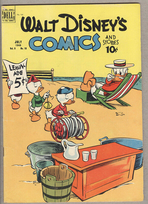 Walt Disney’s Comics and Stories #106, Walt Kelly, Carl Barks Без бренда