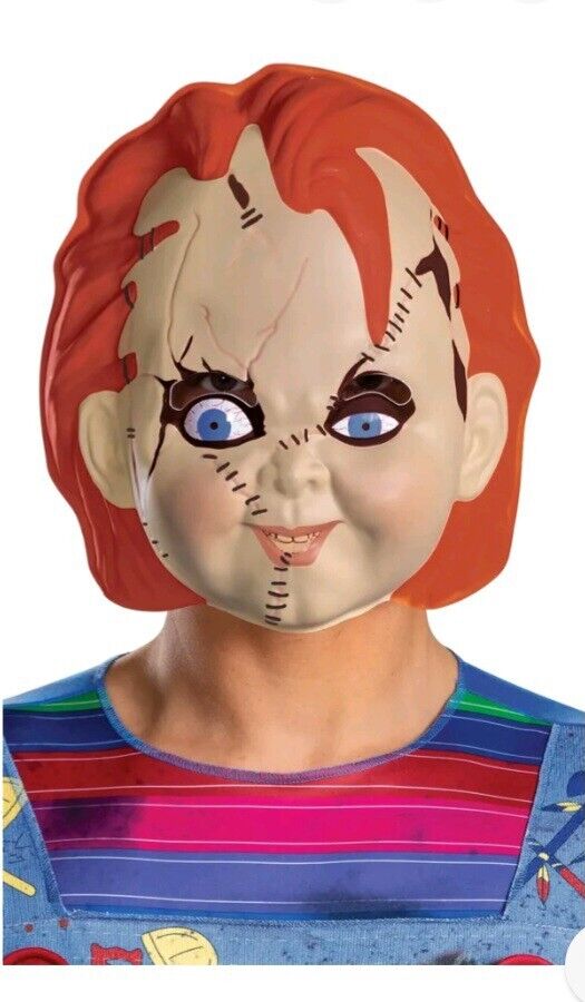 Child's Play Chucky Adult HARD SHELL HALLOWEEN COSPLAY GOOD GUYS Mask New Unknown - фотография #2
