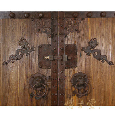 Chinese Antique Massive Court Yard Doors Panel 27P01-4 Без бренда - фотография #5