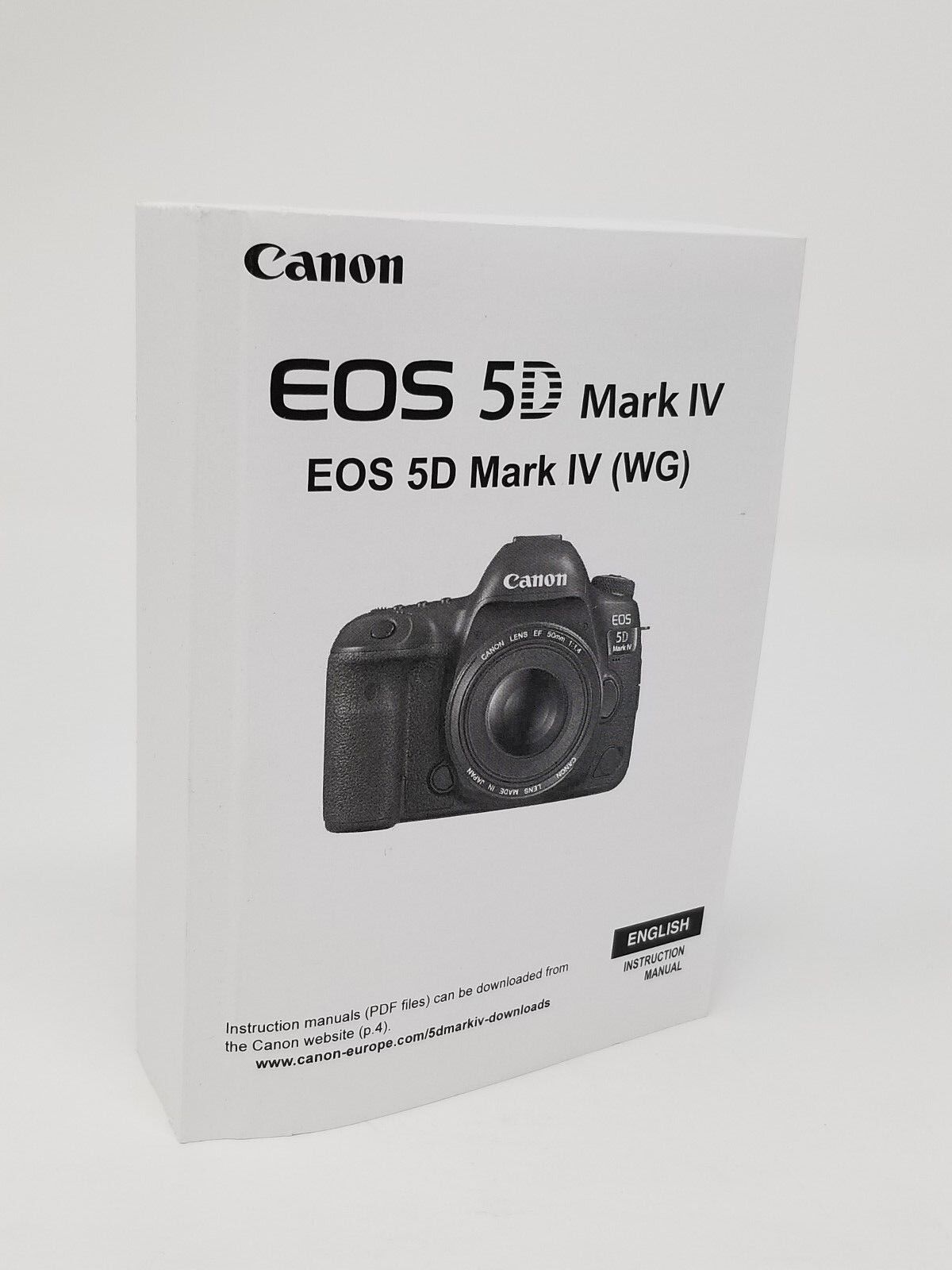 Canon EOS 5D Mark IV  Instruction Owners Manual Book NEW Canon