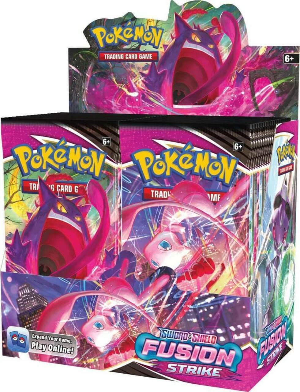 Pokemon Sword & Shield Fusion Strike Booster Box Factory Sealed 36 Packs Без бренда NOT SPECIFIED