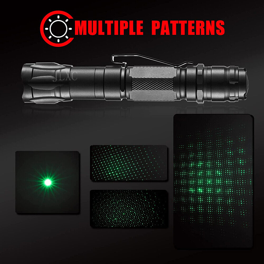 2Pack 6000Miles 532nm Green Laser Pointer Star Beam Lazer Pen+Battery+Charger US Airkoul Does not apply - фотография #4