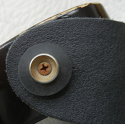 Four BLACK Rubber Guitar Strap Locks - Famous Classic Design & Great Reliability Tone Locks SLBLK004 - фотография #4
