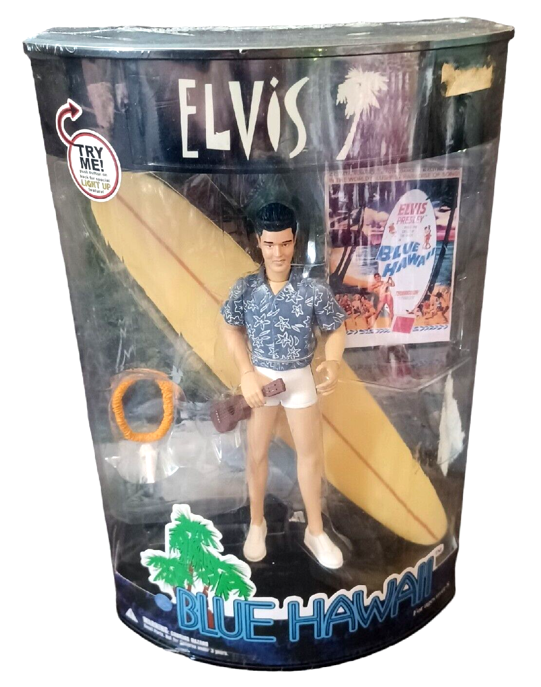 Blue Hawaii Elvis Presley Action Figure X Toys 2000 FACTORY SEALED X-Toys