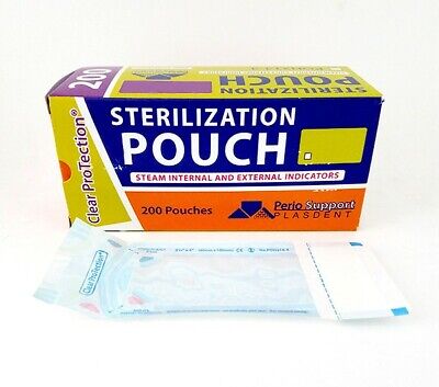 Sterilization Pouch POH312-9 3.5"x9, PlastDent Dental 200pcs/box (4+1 Bx FREE) Plasdent POH312-9 - фотография #3