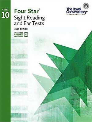 4S010 - Royal Conservatory Four Star Sight Reading and Ear Tests Level 10 Без бренда 4S010