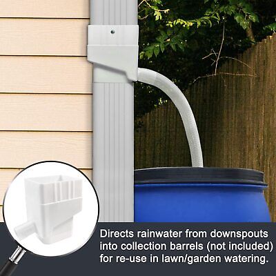 Prevent Overflow Rainwater Collection System,Downspout Diverter,Rain Water Ca... perfsign - фотография #8