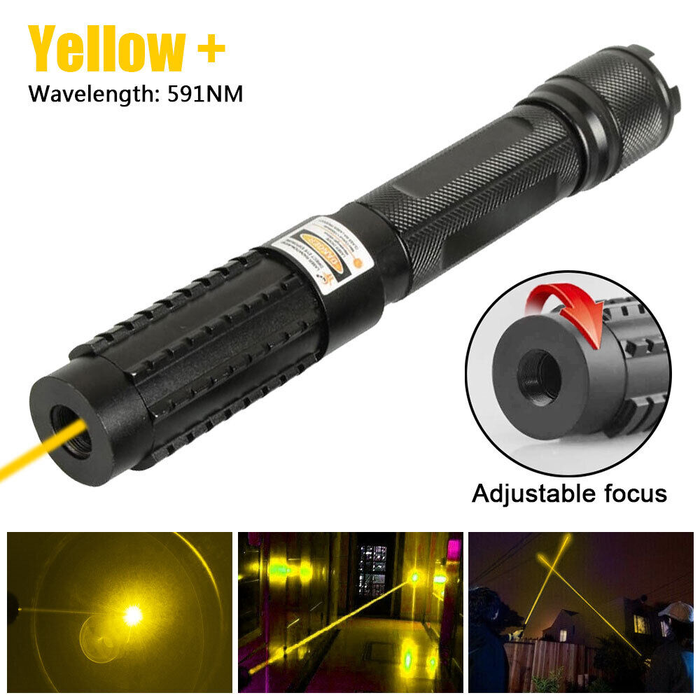 591nm Golden Yellow Laser Pointer (Wicked Lasers Style - Near 589nm) - Upgraded! Unbranded SPHUJ0662 - фотография #4