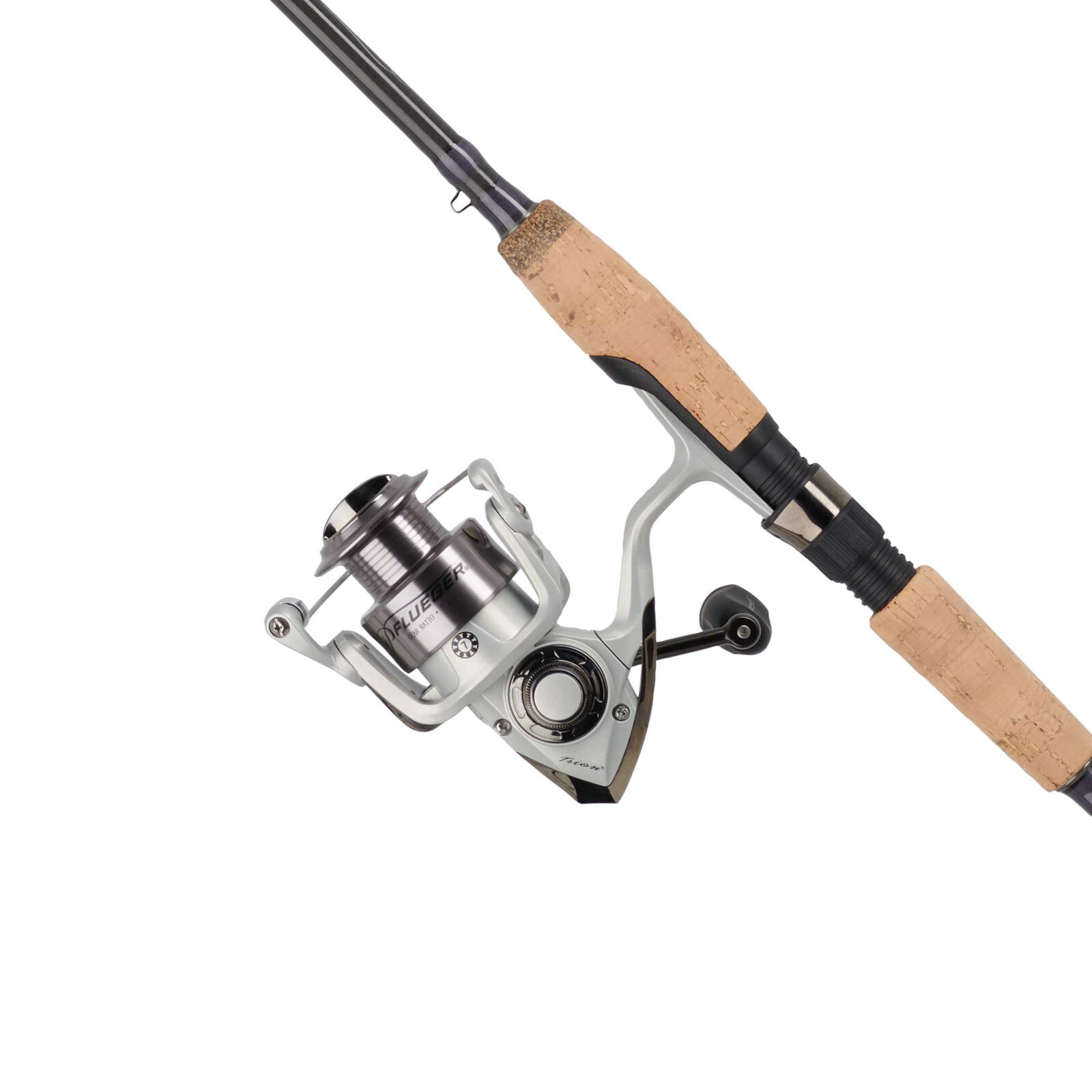Pflueger 5'6" Trion Spinning Rod and Reel Combo Size 25 Reel I-M6 Graphite Blank Unbranded - фотография #2
